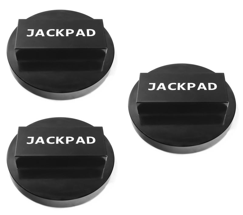 imUfer Jack Pad Adapter Anodized Black Replacement for B-MW 135 335 535 E82 E88 E46 E90 E91 E92 E93 E38 E39 E60 E61 E63 E64 E65 E66 E70 E71 E89 X5 X6 X3 1M M3 M5 M6 F01 F02 F30 F10,Mini (3 pcs) - Image 1